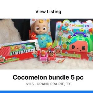 Cocomelon bundle 5 pc